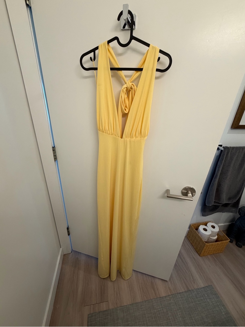 New with tags Zara formal dress butter yellow